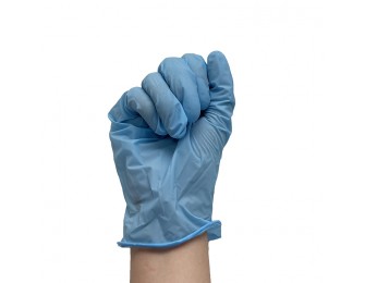 Guantes de nitrilo desechables alt=