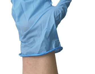 Guantes de nitrilo desechables alt=